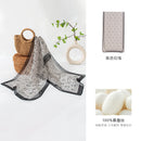 Floral Print Silk Scarf – Lightweight Mulberry Silk Wrap with Botanical Motifs for All Seasons
