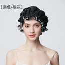 100% Mulberry Silk Sleep Cap – 19 Momme Thick Double-Layer Hair Care Bonnet for Frizz-Free Hair