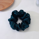 Mulberry Silk Scrunchie – Gentle on Hair, Large Chiffon Style in 12 Colors, 4 in / 6 in