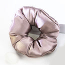 30 Momme 100% Mulberry Silk Scrunchie – Padded Hair Tie for Women, 20 Color Options, Handcrafted