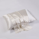 100% Mulberry Silk Pillowcase with Hidden Zipper, 22 Momme Double-Sided Satin Weave, Hypoallergenic, 10 Colors
