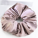 30 Momme 100% Mulberry Silk Scrunchie – Padded Hair Tie for Women, 20 Color Options, Handcrafted