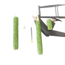 Five color variants of crystal signature pen arranged in a row: white, pink, red, teal, green