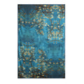 Mulberry Silk Long Scarf for Women – Lightweight Floral Print Shawl Wrap for Spring, 69 x 43 in