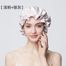100% Mulberry Silk Sleep Cap – 19 Momme Thick Double-Layer Hair Care Bonnet for Frizz-Free Hair