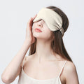 100% Mulberry Silk Sleep Eye Mask – 19 Momme Lightweight Light-Blocking Cover for Rest & Travel