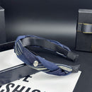 Side profile showing flexible band structure and clean seam finish