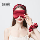100% Mulberry Silk Sleep Eye Mask – 16 Momme Double-Side Real Silk, Light-Blocking, Gentle on Skin, Custom Logo Embroidery Available