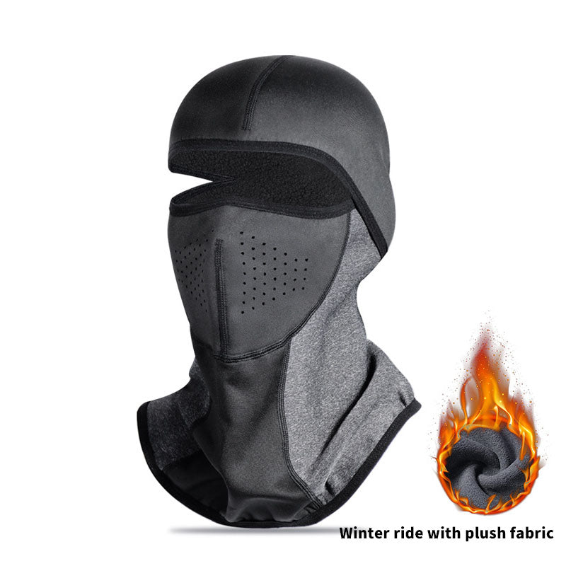 Warm and Stuffed riding Mask in Winter