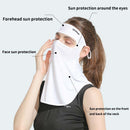 UPF 50+ Unisex Breathable Cooling Face Cover Sun UV Protection Earloop Neck Gaiter Scarf for Summer Outdoor Activities