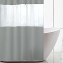Shower Curtain Waterproof Solid Color Thick Stitching 180*200cm