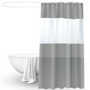 Shower Curtain Waterproof Solid Color Thick Stitching 180*200cm