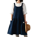 Kitchen Apron Cooking Waist Home Female Fashion Antifouling Vest-style Adult Work Overalls