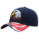 Eagle American Flag USA Pentagram Embroidered Baseball Cap Cap Sun Hat