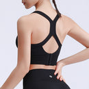 Sports Underwear Women Shockproof Running Gather Stereotype Beauty Back Yoga Vest High-intensity Fitness Bra