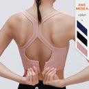 Sports Underwear Women Shockproof Running Gather Stereotype Beauty Back Yoga Vest High-intensity Fitness Bra