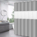 Shower Curtain Waterproof Solid Color Thick Stitching 180*200cm