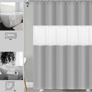 Shower Curtain Waterproof Solid Color Thick Stitching 180*200cm