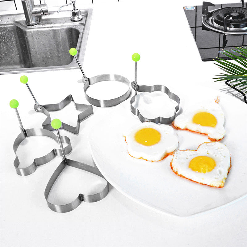 Thickened Stainless Steel Omelette Model 5Piece
