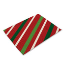 Christmas theme western placemat