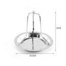 Stainless Steel Grilled Chicken Tray Non-stick Chicken Rack