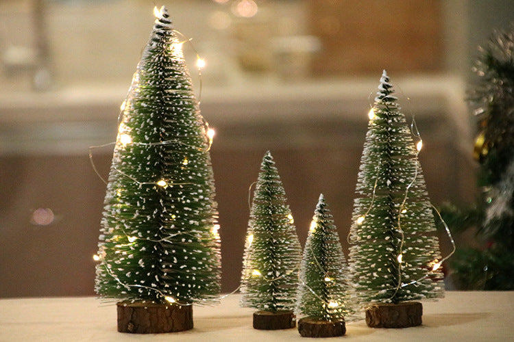 Mini Christmas Tree Cedar Desktop Window Display