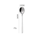 Premium Food Grade 304 Stainless Steel Spoons Dinner Spoon Set,16 Pcs