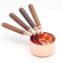 Rose Gold Measuring Cup Set of 4