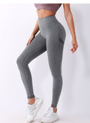 Stretch Hip-lifting Yoga Pants, High Waist and Quick-drying
