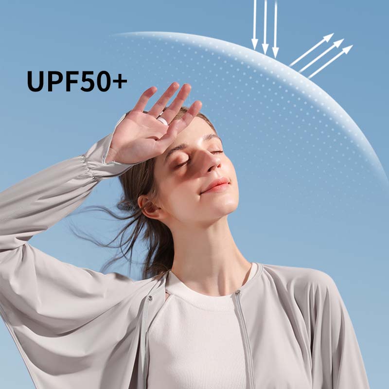 Womens UPF 50+ Cooling UV Protection Clothing Hooded Sun Protective Jacket Long Sleeve for Summer