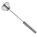 304 Stainless Steel Push-type Whisk 10inch