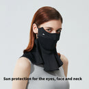 UPF 50+Face Mask Ice Silk Breathable Sun Protection Outdoor Sports Camping Hiking Neck Scarf