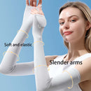 UV Protection Cooling Arm Sleeves Cover for Women and Men, Sun Sleeves Cover with Thumb Hole for Biking, Gardening, Driving, Fishing, Golf, Hiking