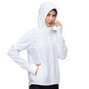 UPF 50+ UV Sun Protection Women's Clothing Zip Up  with Pocket Hoodie Long Sleeve Fishing Running Hiking Jacket Outdoor