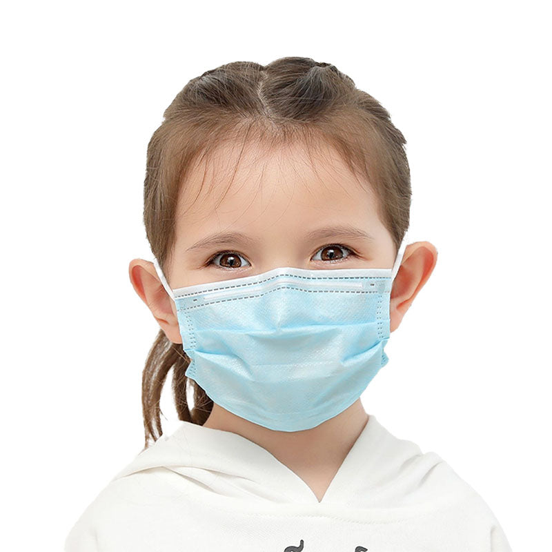 Disposable Face Masks for Children Individually Wrapped (50 Pieces)