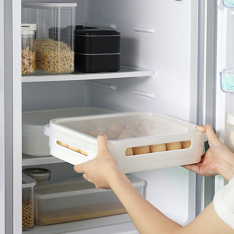 Refrigerator Storage Box  24 Cells Keep Fresh Sealed and Refrigerated