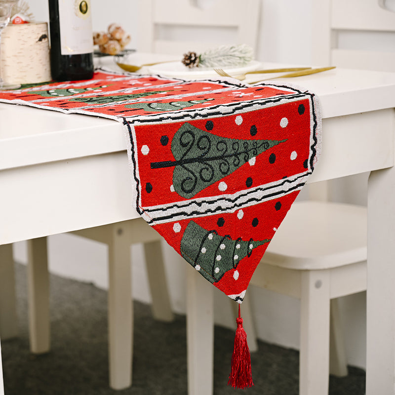 Table Runner, Tablecloth, Christmas Home Decoration