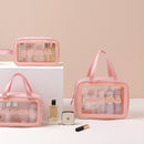 Matte Translucent PVC Wash Bag