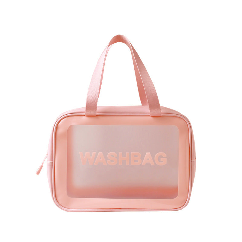 Matte Translucent PVC Wash Bag