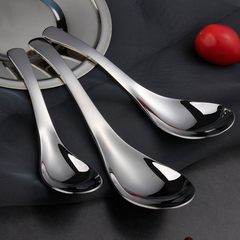 Stainless Steel Soup Spoons Set of 4