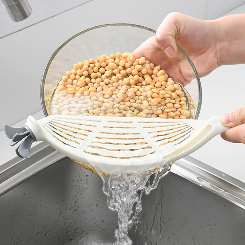Kitchen Multifunctional Rice Cleaner 1pc Rice Beans Washing Filter