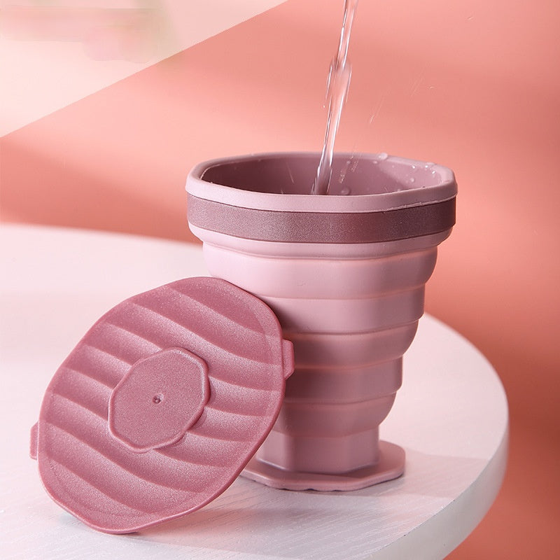 Portable Silicone Foldable Water Cup