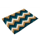 Printed cotton and linen western placemat