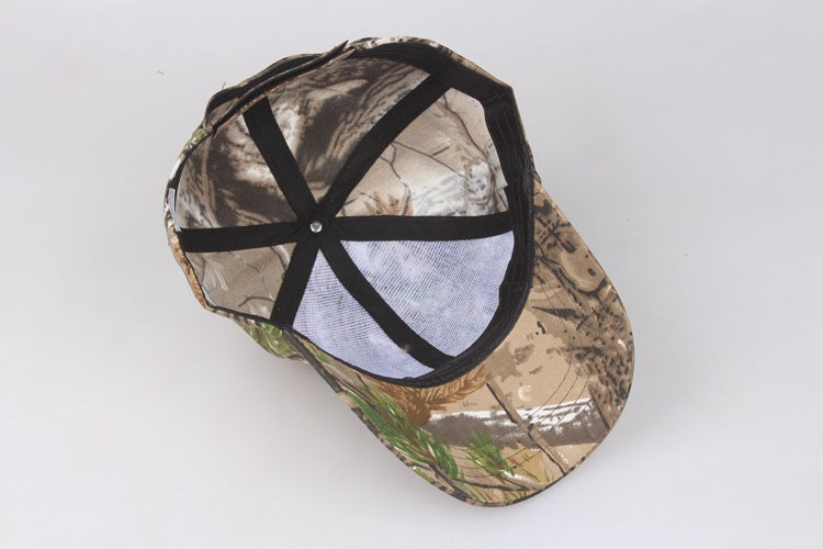 Outdoor sunscreen quick-drying men's and women's camouflage baseball caps