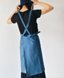 Denim Korean Style Halter Apron Sleeveless
