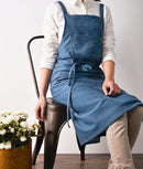 Denim Korean Style Halter Apron Sleeveless