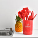 10-piece non-stick silicone spatula kitchen tool set  Kitchen Cooking Utensils Set