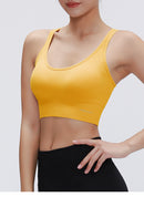 Sports Underwear Women Shockproof Running Gather Stereotype Beauty Back Yoga Vest High-intensity Fitness Bra