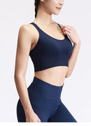 Sports Underwear Women Shockproof Running Gather Stereotype Beauty Back Yoga Vest High-intensity Fitness Bra