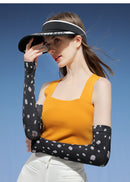 Sunscreen Sleeves Thin Anti-ultraviolet Female Outdoor Riding and Driving Ice Silk Sleeves High Elasticity